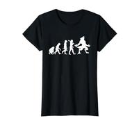Évolution du Loup-Garou pour Halloween T-Shirt Graphique avec Valeur, Femme, Noir, M