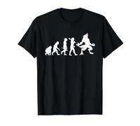 Évolution du Loup-Garou pour Halloween T-Shirt Graphique avec Valeur, Homme, Noir, M