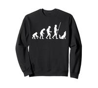 Evolution du Loup Loup Hurlant Protection des Animaux Sweatshirt