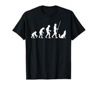 Evolution du Loup Loup Hurlant Protection des Animaux T-Shirt