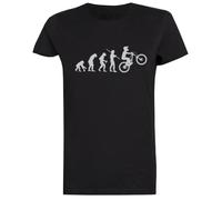 Evolution du VTT Blanc À Manches Courtes pour Femmes White Women Tee Short Sleeve T-Shirt