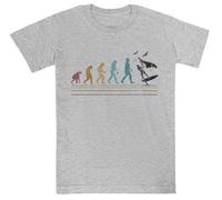 Evolution du Wingfoil pour Les Surfeurs Gris À Manches Courtes Kids Tee Grey Kids Tee Short Sleeve T-Shirt