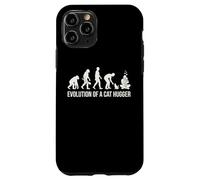 Évolution d'un Chat Hugger Funny Kitty Lover Fan Feline Fan Coque pour iPhone 11 Pro