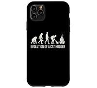 Évolution d'un Chat Hugger Funny Kitty Lover Fan Feline Fan Coque pour iPhone 11 Pro Max