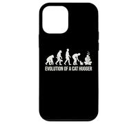 Évolution d'un Chat Hugger Funny Kitty Lover Fan Feline Fan Coque pour iPhone 12 Mini