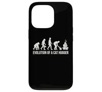 Évolution d'un Chat Hugger Funny Kitty Lover Fan Feline Fan Coque pour iPhone 13 Pro