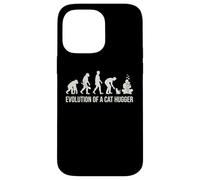 Évolution d'un Chat Hugger Funny Kitty Lover Fan Feline Fan Coque pour iPhone 14 Pro Max