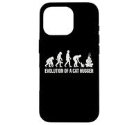 Évolution d'un Chat Hugger Funny Kitty Lover Fan Feline Fan Coque pour iPhone 16 Pro