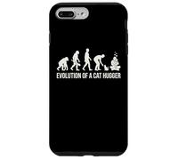 Évolution d'un Chat Hugger Funny Kitty Lover Fan Feline Fan Coque pour iPhone 7 Plus/8 Plus