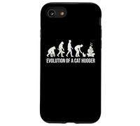 Évolution d'un Chat Hugger Funny Kitty Lover Fan Feline Fan Coque pour iPhone SE (2020) / 7/8