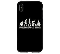 Évolution d'un Chat Hugger Funny Kitty Lover Fan Feline Fan Coque pour iPhone XS Max