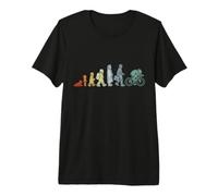 Evolution d'un Cycliste Amoureux du vélo Biking T-Shirt Haut de Gamme