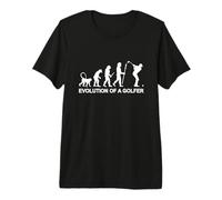 Évolution d'un Golfeur pour Un Joueur de Golf T-Shirt Haut de Gamme