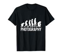 Évolution d'un photographe drôle cadeaux amateurs d'appareils photo T-Shirt