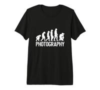 Évolution d'un Photographe drôle Cadeaux Amateurs d'appareils Photo T-Shirt Haut de Gamme