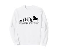 Évolution d'un pianiste Sweatshirt