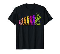 Évolution d'une Femme drôle à Une mante Religieuse T-Shirt