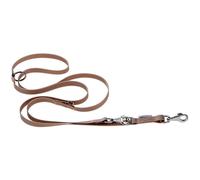 Evolution Ga Laisse En Polyester Et Pvc Pour Le Dressage Des Chiens. Différentes Couleurs Et Tailles.. Variante Ga25/200 - Misure: 25 Mm X L 200 Cm - Taupe - Ferplast