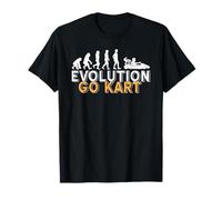 Evolution Go Kart Humour Course Amusant T-Shirt