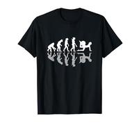 Évolution humaine drôle Pilates Fitness Exercice Méditation T-Shirt