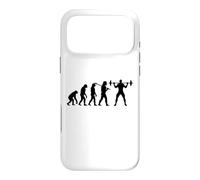 Évolution Humaine Musculation Squat Drôle Coque pour iPhone 17 Pro Max