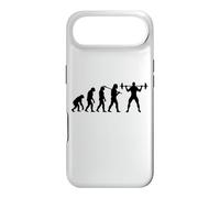 Évolution Humaine Musculation Squat Drôle Coque pour iPhone Air