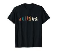 Évolution Jeu De Société Retro Cadeau Échecs T-Shirt