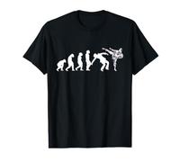 Evolution Karate Taekwondo Aikido Ju Jutsu Judo Kung Fu T-Shirt Graphique avec Valeur