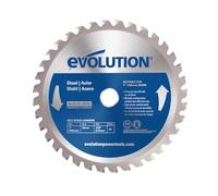Evolution Power Tools Lame à pointe en carbure acier doux argenté 180 mm