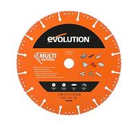Evolution - Lame diamantée multi-matériaux de 230 mm pour coupe-disques - Diamants de qualité supérieure - Idéal pour couper le métal, la brique, les carreaux et le plastique