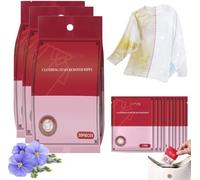 Evolution Lot de 3 lingettes humides détachantes pour vêtements, chaussures et draps de lit