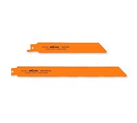 Evolution Lot de deux lames pour scie alternative (acier fin et multi-usages) pour la gamme RAGE8 d’Evolution Power Tools