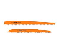 Evolution Lot de deux lames pour scie alternative (bois et bois vert) pour la gamme RAGE8 d’Evolution Power Tools