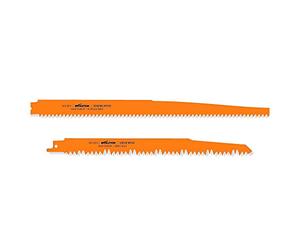 Evolution Lot de deux lames pour scie alternative (bois et bois vert) pour la gamme RAGE8 d’Evolution Power Tools
