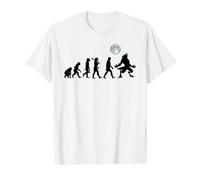 Évolution Loup-Garou Lune évolution Loup-Garou T-Shirt Graphique avec Valeur, Homme, Blanc, XL