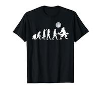 Évolution Loup-Garou Lune évolution Loup-Garou T-Shirt Graphique avec Valeur, Homme, Noir, L