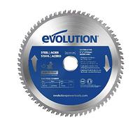 Evolution M210TCT-50MS - Lame de scie de 210 mm pour la coupe d’acier doux - Produit quasiment pas de chaleur, d’ébarbures ni d’étincelles