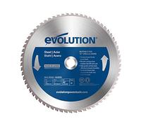 Evolution Lame scie M305TCT-60CS – Carbure de tungstène, 305 mm, 60 dents, Ø 25,4 mm, acier doux