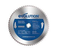 Evolution M355TCT-66CS Mild Steel Blade TCT 355mm 66 Teeth Bore 25.4mm for Cutting Saw