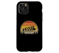 Evolution Meditation T-Shirt de Yoga rétro Vintage Sunset Design Coque pour iPhone 11 Pro