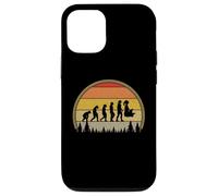 Evolution Meditation T-Shirt de Yoga rétro Vintage Sunset Design Coque pour iPhone 12/12 Pro