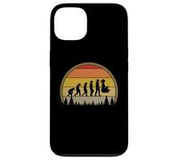 Evolution Meditation T-Shirt de Yoga rétro Vintage Sunset Design Coque pour iPhone 13