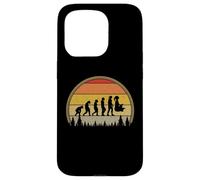Evolution Meditation T-Shirt de Yoga rétro Vintage Sunset Design Coque pour iPhone 15 Pro