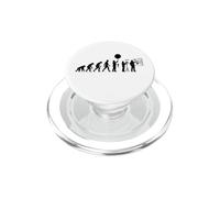 Evolution Météorologue École Enseignant Météo Météorologie PopSockets PopGrip pour MagSafe