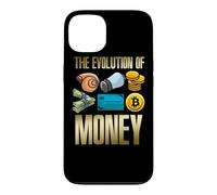 Evolution of Money Bitcoin Plan B Crypto BTC HODL Coque pour iPhone 13