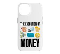 Evolution of Money Bitcoin Plan B Crypto BTC HODL Coque pour iPhone 14
