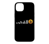 Evolution of Money Bitcoin Plan B Crypto BTC HODL Coque pour iPhone 14 Plus