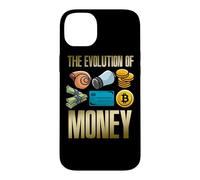 Evolution of Money Bitcoin Plan B Crypto BTC HODL Coque pour iPhone 14 Plus