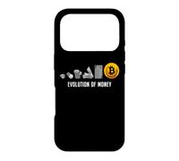 Evolution of Money Bitcoin Trading Plan BTC Crypto HODL Coque pour iPhone 17 Pro