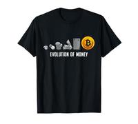 Evolution of Money Bitcoin Trading Plan BTC Crypto HODL T-Shirt